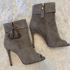 M Gemi Ballata Peep Toe Booties NEW with box and bag - size 6